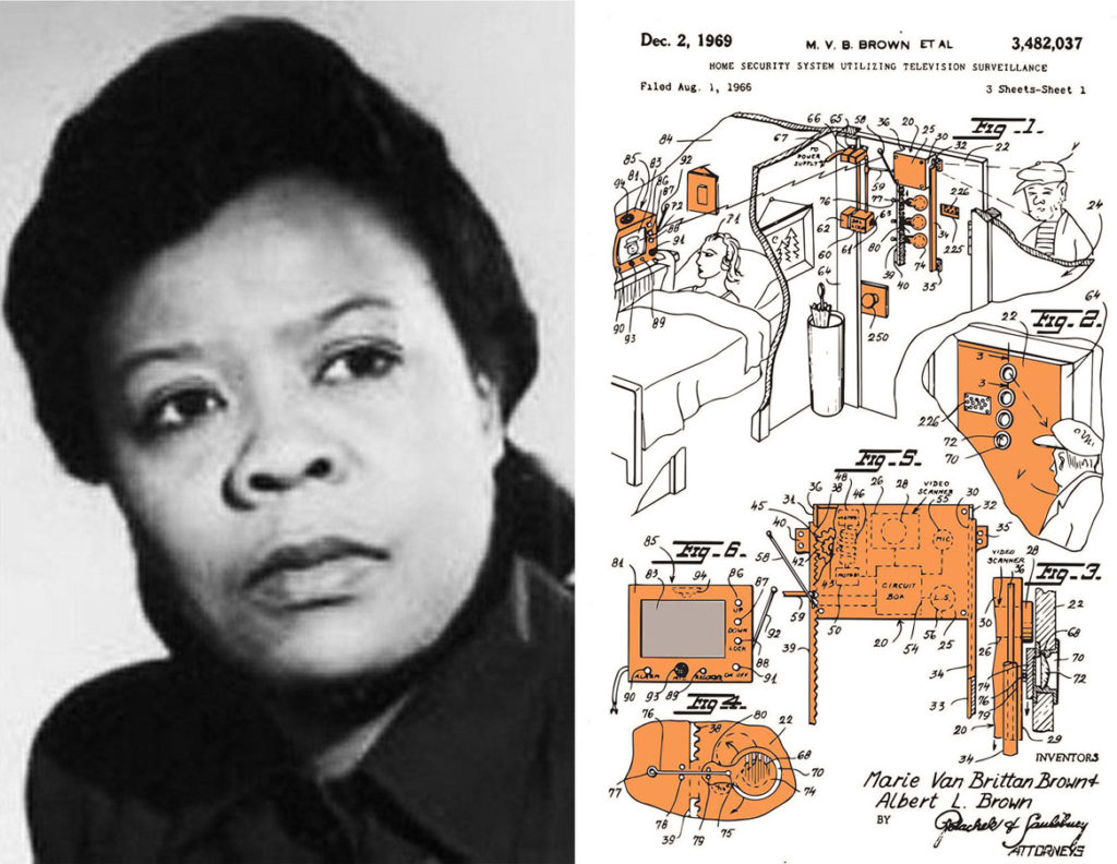 Marie Van Brittan Brown - Inventor of Home Security